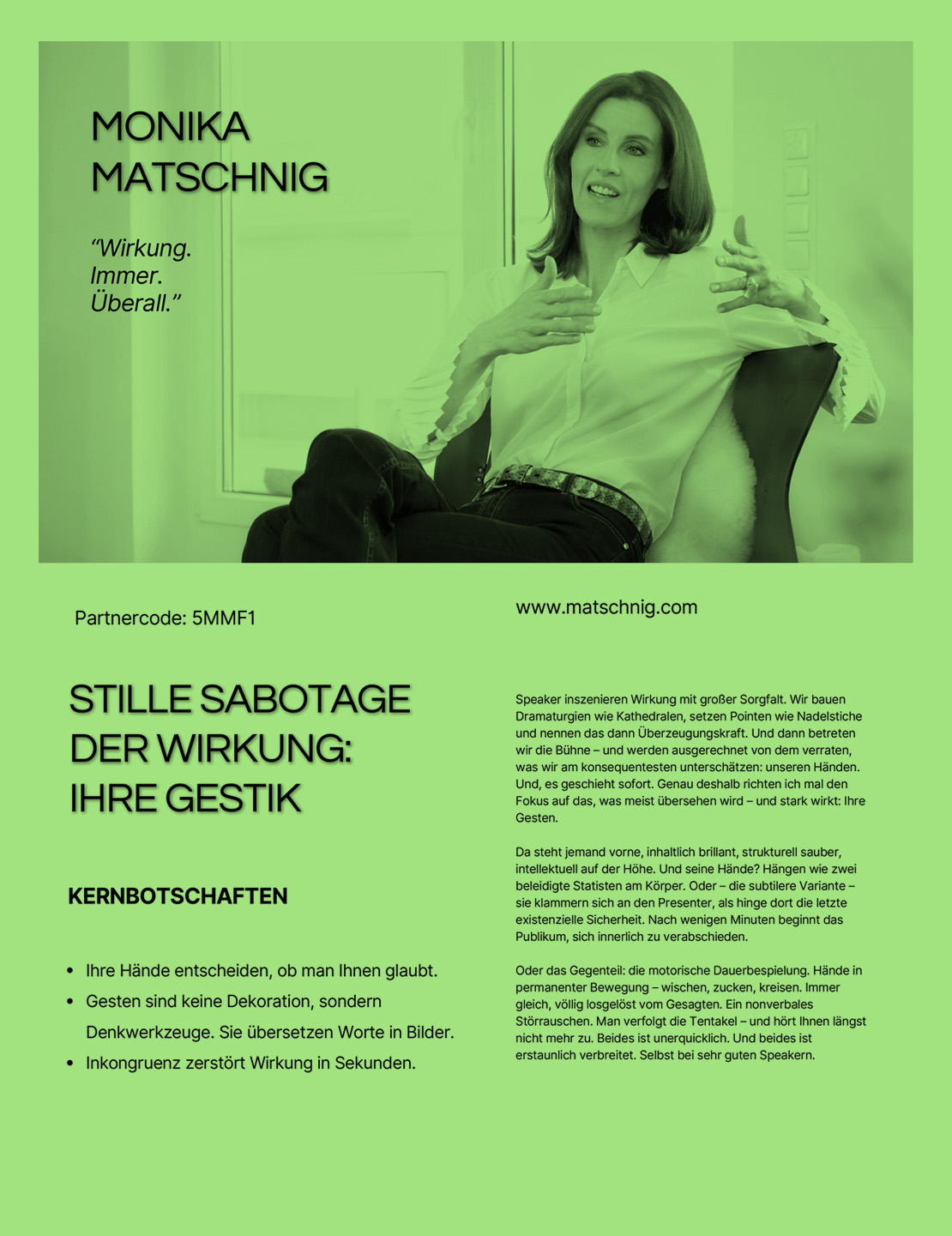 Fachartikel Körpersprache: Unser Werkzeug richtig einsetzen